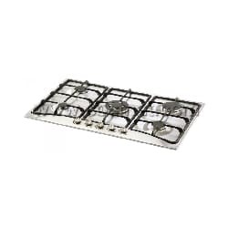 Plaque Inox EllETI 5 feux - 70cm 