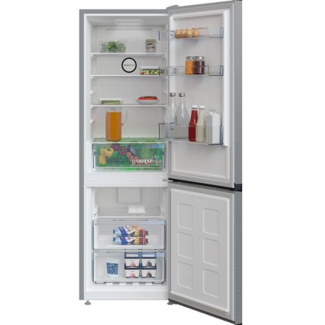 Réfrigérateur Combinée Beko 400L NoFrost Silver