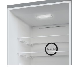Réfrigérateur Combinée Beko 400L NoFrost Silver Réfrigérateur Combinée Beko 400L NoFrost Silver