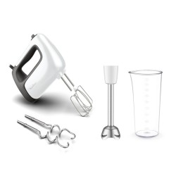         Batteur a Main MOULINEX Prep'Mix  500W - Blanc & Noir
     