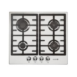         PLAQUE  DE CUISSON 60CM  ELLETI  FONTE EN INOX 4 FEUX
     
